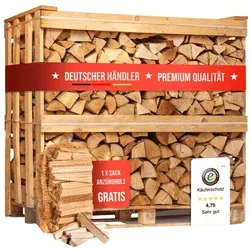 RM PREMIUM Buchen Brennholz | 25cm | kammergetrocknet | 500kg