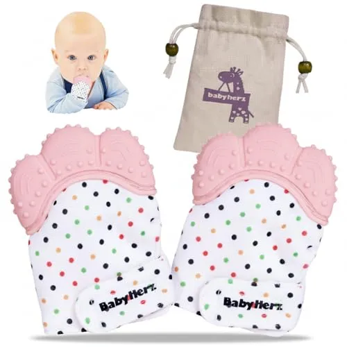 Schnuller & Beißringe Pink von BabyHerz