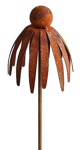 Produktbild Manufaktur Lichtbogen Rost Gartenstecker Sonnenhut 78 cm
