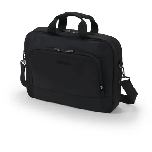 DICOTA D31671-R - Eco Top Traveller BASE 15-17.3 Laptop Tasche aus 11 recycelten PET-Flaschen, leicht und umweltfreundlich mit smartem Stauraum