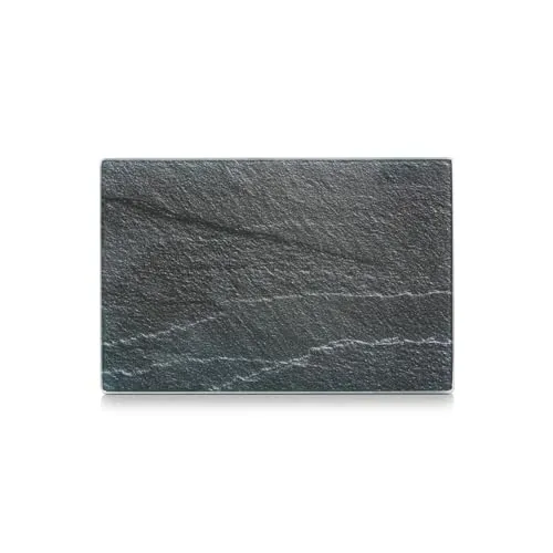Zeller 26256 Glasschneideplatte Schiefer, anthrazit