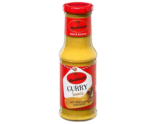 Händlmaier Saucen, Händlmaiers Feinkost Curry Sauce mit erlesenen Gewürzen 200ml