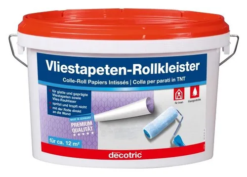 Decotric Vliestapeten-Rollkleister 2,5kg Tapetenkleister Vliestapeten Kleister