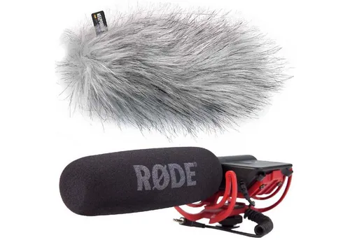 RØDE Videomic Rycote mit WSWH Fell-Windschutz - Das RØDE Videomic ist ideal für Videokameras und sorgt dank der Rycote Halterung für hervorragende Tonqualität. Der mitgelieferte Fell-Windschutz reduziert Windgeräusche effektiv und garantiert klare Aufnahmen.