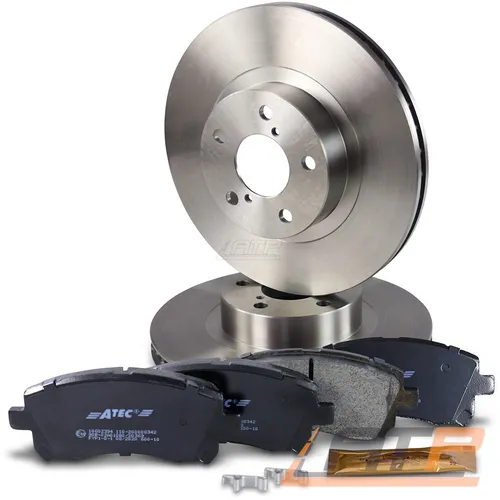 BREMSSCHEIBEN BELÜFTET Ø277 + BELÄGE VORNE FÜR SUBARU FORESTER IMPREZA LEGACY