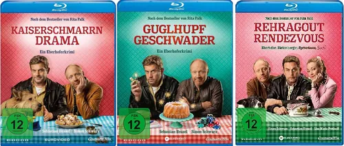 Blu-rays * EBERHOFER KRIMI (7+8+9) FAN SET - u.a. REHRAGOUT-RENDEZVOUS # NEU % 3