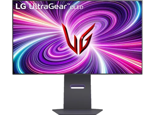 LG UltraGear 32GS94UX-B Gaming Monitor 80 cm (31,5 Zoll) - Gaming Monitor mit 4K UHD und 144 Hz, perfekt für beeindruckende Grafiken und flüssiges Gameplay.