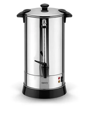 CAMRY CR 1259 Boiler 20 Liter Silber - Edelstahl Wasserkocher - Hochwertiger Edelstahl-Wasserkocher mit 20 Litern Kapazität, ideal für große Haushalte und Events, langlebig und robust.