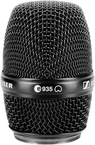 Sennheiser MMD 935-1 BK - Dynamische Wechselkapsel - Mikrofone, hochwertige Wechselkapsel für EW G3, G4, EW-D und SKM 2000, bietet exzellente Klangqualität mit 150dB und Niere-Charakteristik.