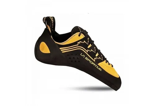 La Sportiva Katana Laces Unisex Kletterschuh schwarz/gelb