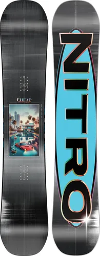 NITRO CHEAP THRILLS Snowboard 2026 in schwarz von Nitro