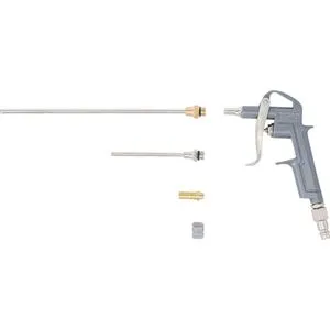 BGS-technic Druckluftpistole 3215, max. Druck 8 bar, Düsenlänge 25mm, 100mm, 200mm