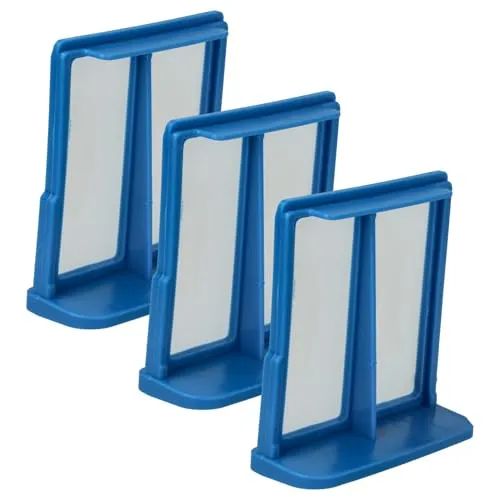 vhbw 3x Flusensieb kompatibel mit Koenic Wäschetrockner, Kondenstrockner - Filter