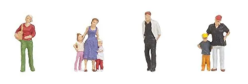 Faller S-N 0175 - Besucher im Freilichtmuseum, Zubehör für die Modelleisenbahn, Modellbau