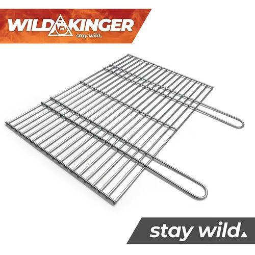 Wildkinger Grillrost 54x34cm stabil 5mm Durchmesser Grill Grillgitter BBQ Rost