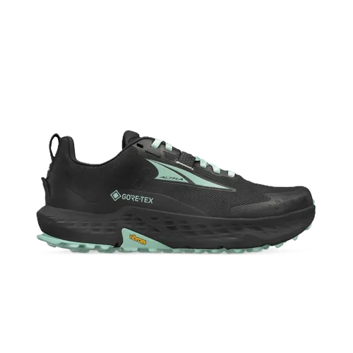 Altra Women's Timp 5 GTX - Wasserdichte Trailrunningschuhe - Trailrunningschuhe für alle Wetterbedingungen - Schwarz, Größe 7,5 (EU 38,5); GORE-TEX und Vibram-Sohle bieten optimalen Schutz und Grip. Ideal für Trailrunning und Wandern.