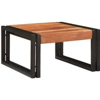 vidaXL Badezimmer Regal aus Massivholz Mango und Eisen - Badezimmerschränke mit modernem Design, stabilen Beinen und praktischem Stauraum für alle Badezimmerutensilien. Ideal für stilvolle und platzsparende Lösungen.