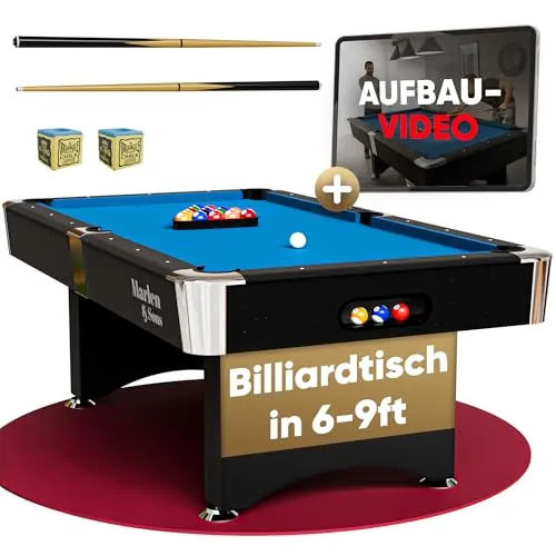 Marlen & Sons Billardtisch CueMaster 9FT von Marlen & Sons