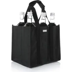 Vaily Flaschentasche mit 6 Fächern für max. 1,5 Liter Flaschen