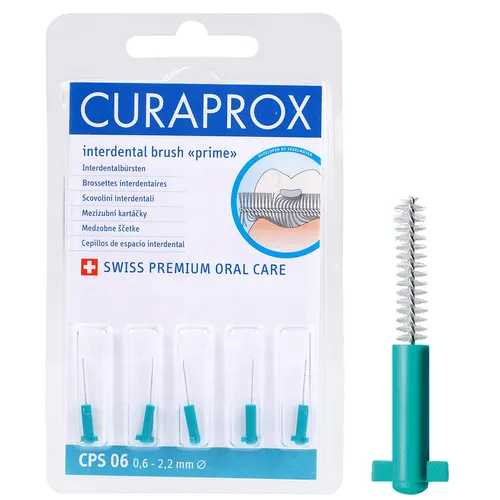 Curaden Germany GmbH CURAPROX Interdentalbürsten prime 5er: CPS 06 türkis