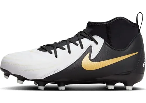 Nike Jr Phantom Luna Ii Acad F/Mg Fußballschuh, Weiss Grau Schwarz, 36.5 EU