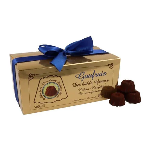  Goufrais Kakao Konfekt, Schatzkiste, 500g 43,70 Euro/ 1 kg