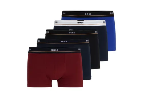 BOSS Trunk Essential (5-St) mit Markenschriftzug am Bund