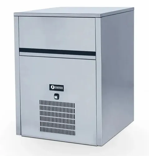 Gastro Eiswürfelbereiter Eismaschine Eiswürfelmaschine Edelstahl 35kg/24h