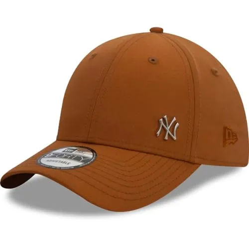 New Era Flawless 9Forty Adjustable Cap NY Yankees - Braun, One Size - Baseball Caps für Herren, stylisches Design mit verstellbarem Verschluss für optimalen Tragekomfort und Teamgeist der NY Yankees.