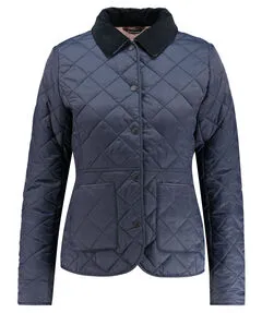 Barbour Damen Steppjacke DEVERON QUILT Regular Fit 34 in blau von Barbour