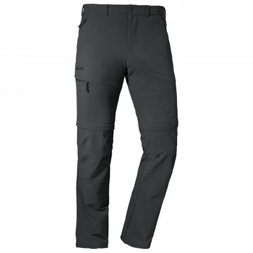 Schöffel Koper1 Zipphose Herren - Grau, Größe 110 - Wanderhose mit abtrennbaren Beinen, ideal für wechselnde Wetterbedingungen; gefertigt aus leichtem 4-Wege-Stretch-Material für höchsten Komfort.