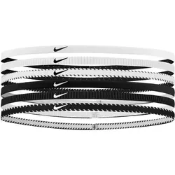 Nike Flex Slim Headbands 6er-Pack Schwarz TU von Nike