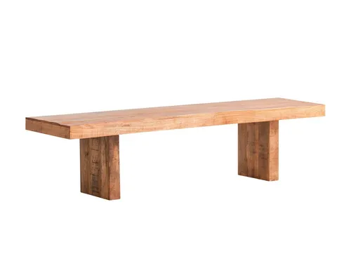 massivum Sitzbank Holzbank 170x45 Country Mango - Sitzbank aus hochwertigem Mango-Holz, 170 cm breit, ideal für gemütliche Essbereiche und als stilvolle Deko.