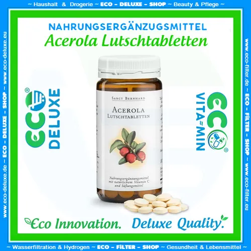 Acerola Lutschtabletten 180 Tabletten 💯 Nahrungsergänzungsmittel 💰HOT % SALE🛒