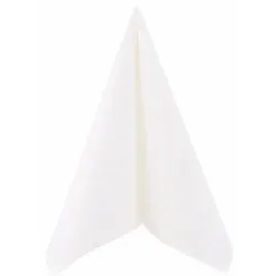 Airlaid Serviette Weiß, 40 x 40 cm, 50 Stück - APARTina in weiß von APARTina