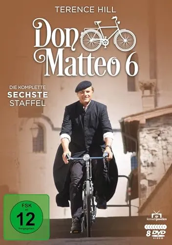 Don Matteo - Staffel 6 (Fernsehjuwelen) [8 DVDs] - Beliebte italienische Serie über einen Priester und Amateurdetektiv, jetzt in der 6. Staffel auf 8 DVDs, ideal für Serienliebhaber und Krimifans.