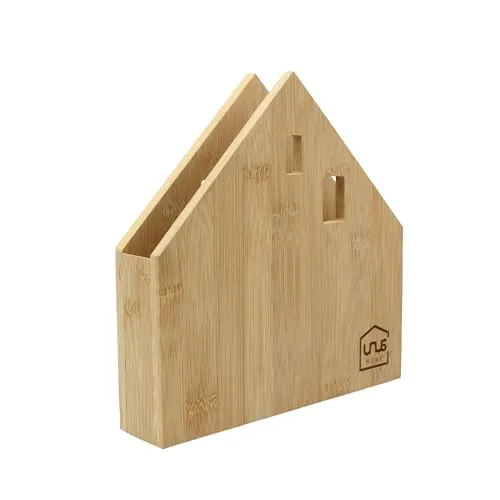 UNUS Serviettenhalter Serviettenständer Serviettenhaus in Hausform groß