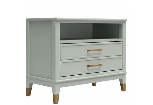 Nachttische Grün von loft24