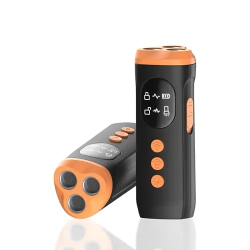 MMOBIEL 3-in-1 Ultraschallgerät für Hunde – Antibell mit LED und Display