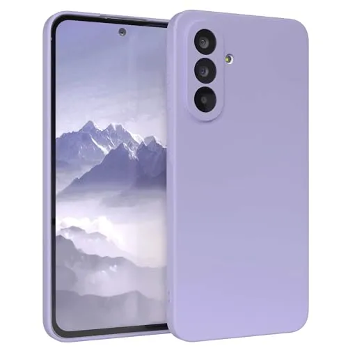 EAZY CASE - Silikonhülle für Galaxy A56 Hülle Silikon Case weich stoßfeste Handyhülle Schutzhülle mit Kameraschutz Dünn Premium Schutz Cover TPU Phone Bumper in Lavendel Blau