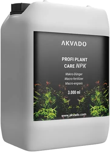 Akvado Profi Plant Care NPK - Makro Dünger für Aquarienpflanzen, 3000 ml