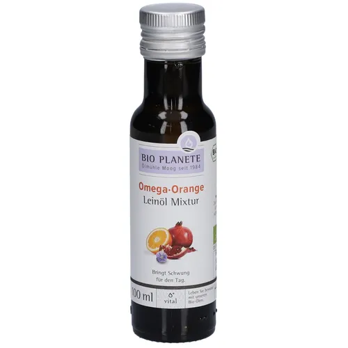 Bio Planète Omega Orange Leinöl-Mixtur, EU Bio