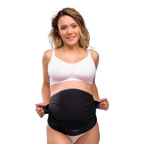 Carriwell Verstellbarer Schwangerschafts-Stützgürtel Deluxe - Gewerbe, Industrie & Wissenschaft - Elastischer, atmungsaktiver Bauchgürtel zur Linderung von Rückenschmerzen, bietet maximale Unterstützung und wächst mit Ihrem Bauch für ein komfortables Schwangerschaftserlebnis.