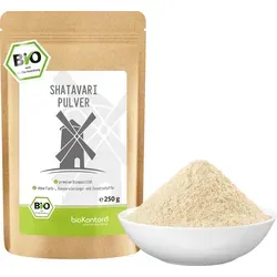 Shatavaripulver 250 g I indischer Spargel - 100% natürlich ohne Zusätze I Ayurveda I von bioKontor