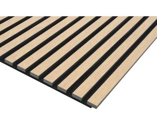 Produktbild Akustikpaneel Eiche Dekor 2400 x 572 x 19 mm