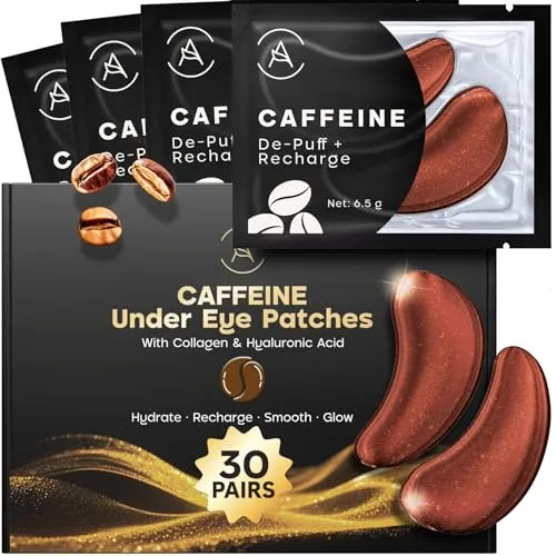 AURAE Koffein Augenpads (30 Paare)