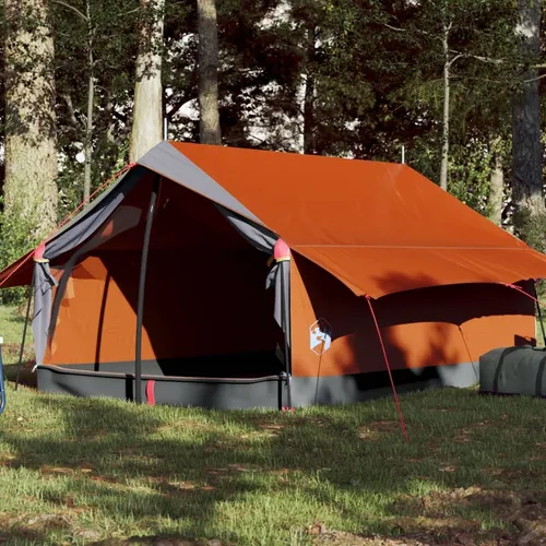 vidaXL Campingzelt für 2 Personen - Wasserdicht und Insektensicher - Zelt für Outdoor Camping und Wandern, bietet hervorragenden Wetterschutz und gute Belüftung mit Insektenschutz für ein komfortables Erlebnis.
