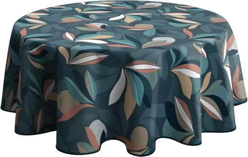 Tischdecke, schmutzabweisend, Lena, rund, 160 cm