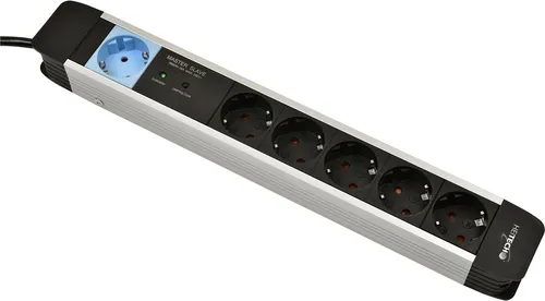 Heitech Master/Slave-Mehrfachsteckdose Steckdosenleiste | Mehrfachstecker Steckerleiste | Multistecker Steckdosenverteiler | Steckdosen Eweiterung