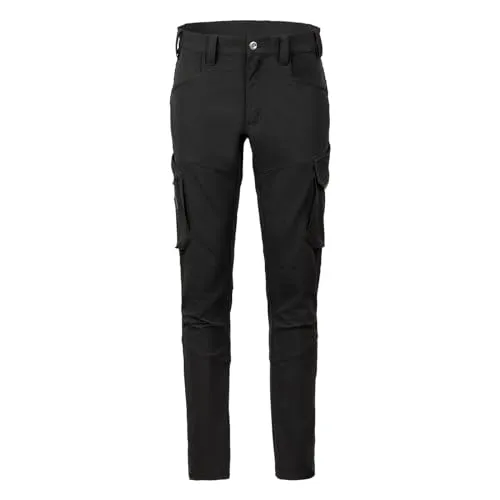 KÜBLER Workwear Arbeitshose Stretch | KÜBLER ATHLETIQ Stretchhose | Farbe schwarz | Größe 44